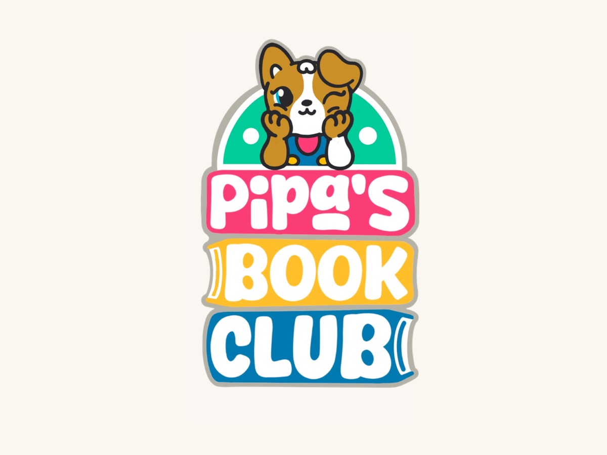 Pipa's Book Club Pin